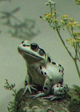 Retro Frog