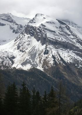 Snowy Mountain Nature