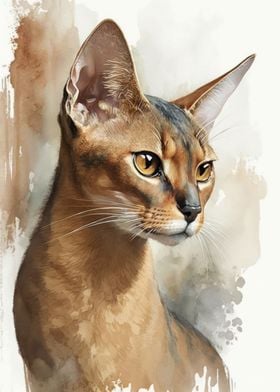 Abyssinian Cat Elegance