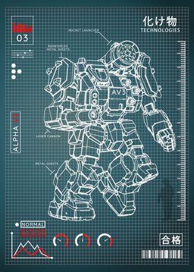 Alpha v3 robot fighter