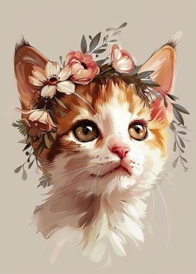 Cat Flower