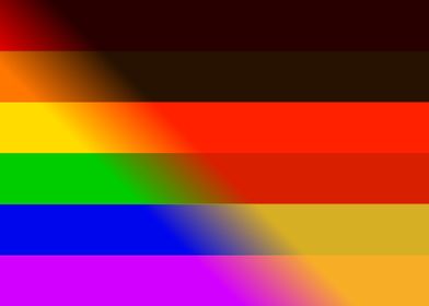 German Flag LGBT Rainbow
