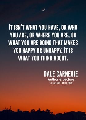 Dale Carnegie Quote