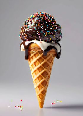 Auroravox ice cream cone