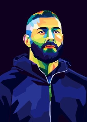 benzema wpap art