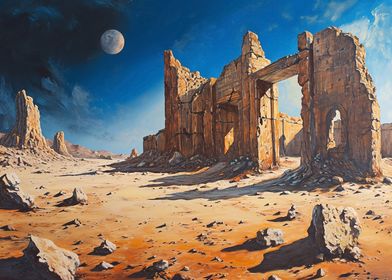 Ancient Desert Ruins