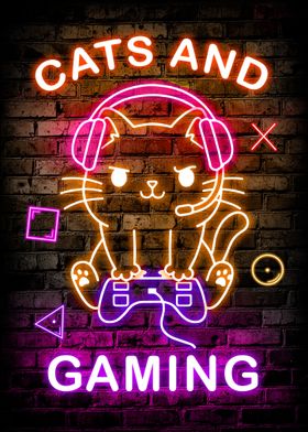 Cats and Gaming poster 