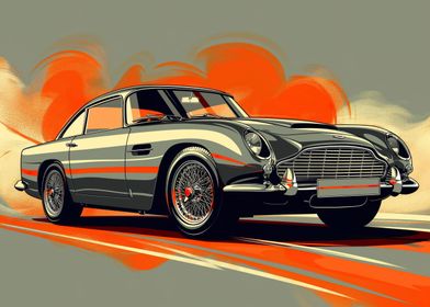 Aston Martin DB5 car