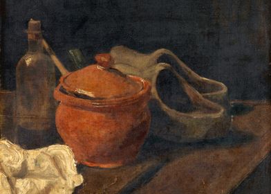 Still life with clogs