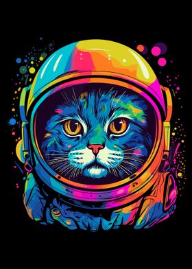 Space Gifts Cat Astronaut