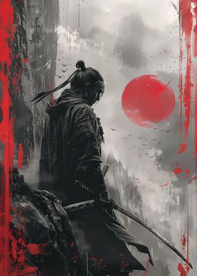 Shinobi or ninja poster Ja