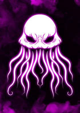 Jellyfish Neon Purple