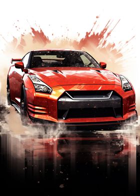 Nissan GTR R35 car