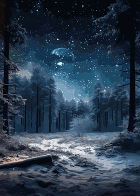 Night Sky Winter