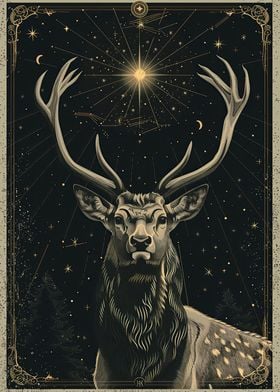 Starlit Deer