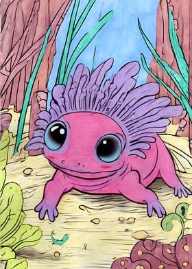 The Cutest Axolotl