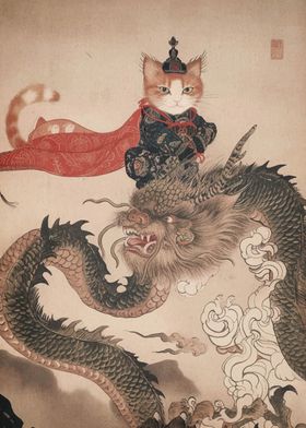 Cat Dragon Japanese