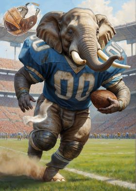 Gridiron Elephant Football