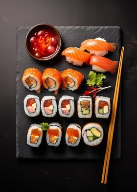  Salmon Sushi