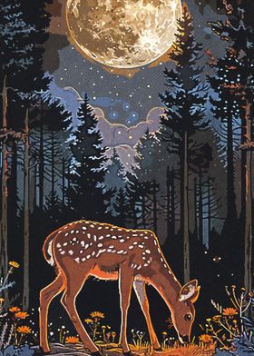 Deer in the Forest