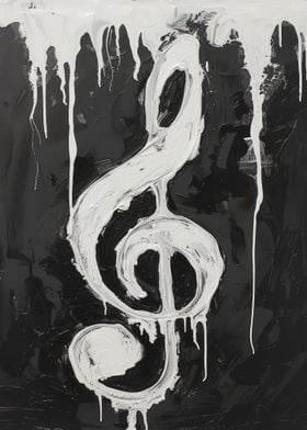 Black And White Clef