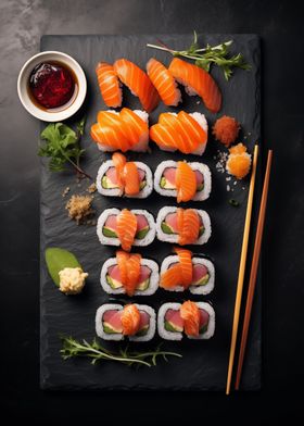  Salmon Sushi