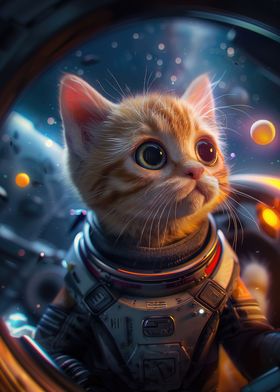 Kitty Astronaut Explorer