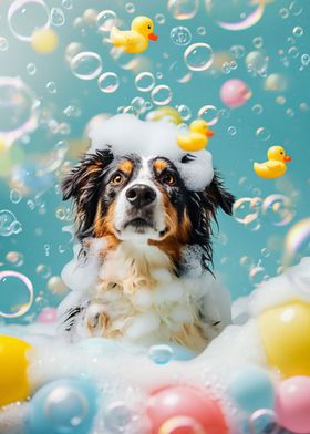 Australian Shepherd dog 