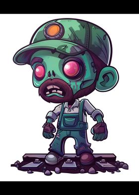 Railraod Worker Zombie