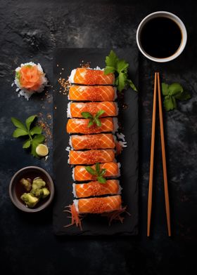  Salmon Sushi