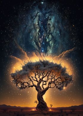 cosmic tree of life