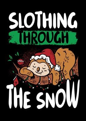 Slothing through the snow