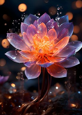 Magic Lotus Flower