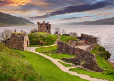 Urquhart castle Loch Ness