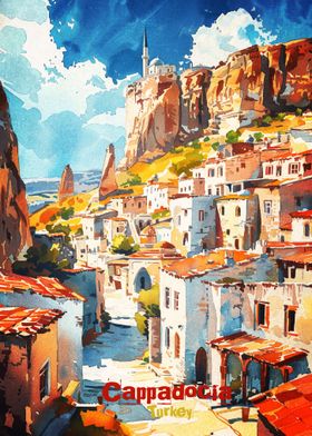 Cappadocia Art Poster