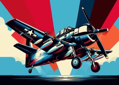 Douglas A1 Skyraider wpap