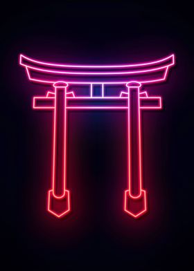Torii Light Neon Japan
