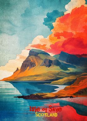 Isle of Skye Art Poster