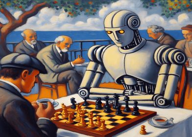 Chess Human vs Humanoid