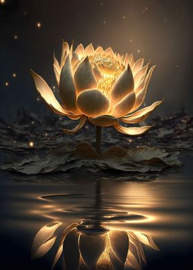 Magic Lotus Flower