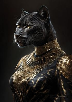 Black Panther Portrait