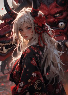 Anime Demon Elf Girl