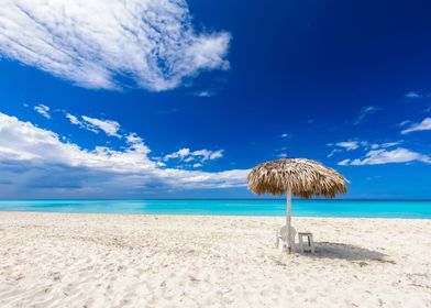 Holiday beach in Cuba