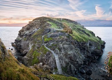 Tintagel Castle Island UK