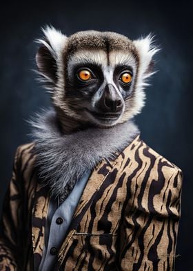 Lemur Portrait