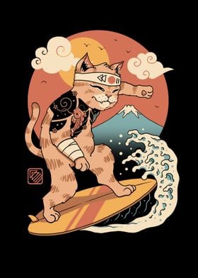Meowster Surfer