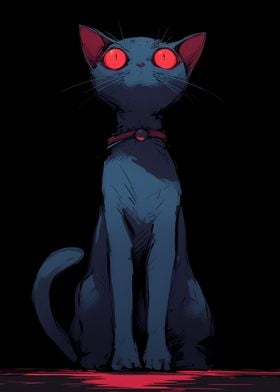 Dark Abnormal Cat