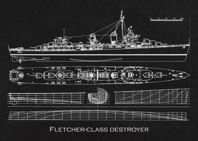 Fletcherclass destroyer