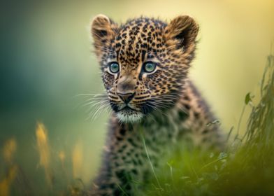 Baby leopard