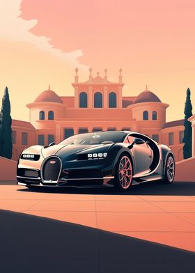 Bugatti Chiron supercar